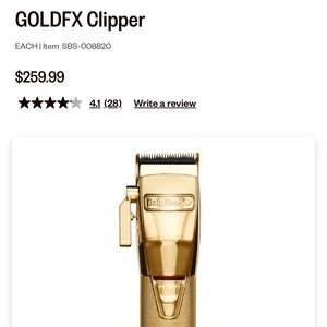 BaByliss GoldFX Professional Clipper